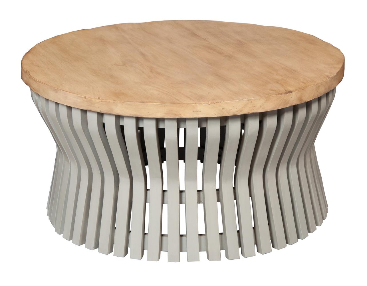 Timeless Classics Drum Cocktail Table