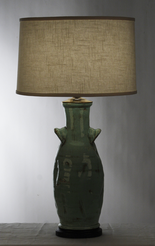 Zentique Blue Pottery Lamp 7134