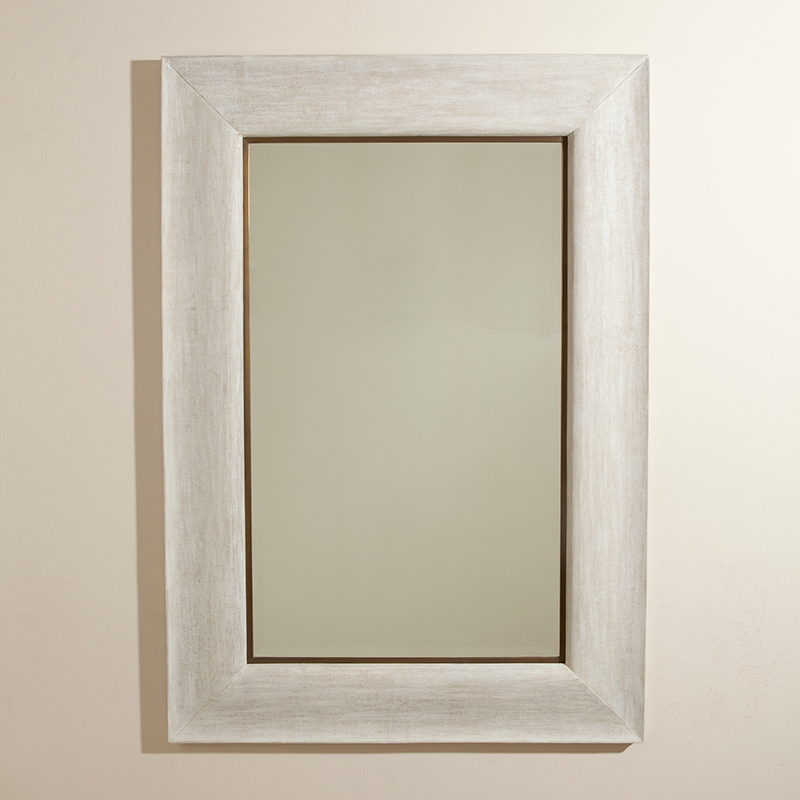Studio A Toile Linen Mirror