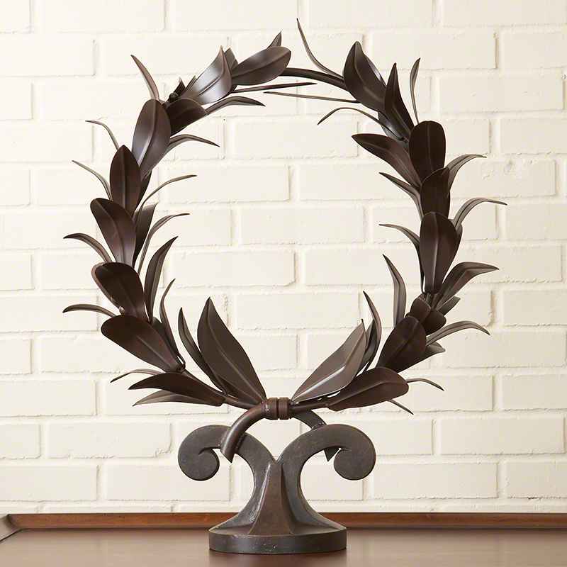Global Views Laurel Wreath Sculpture