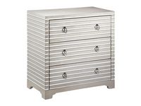 Foxy 3 Drawer Mirrored Chest