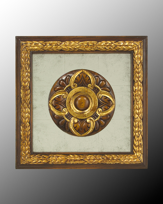 John Richard Wood Frame With Center Decoration On Egliomise VIII