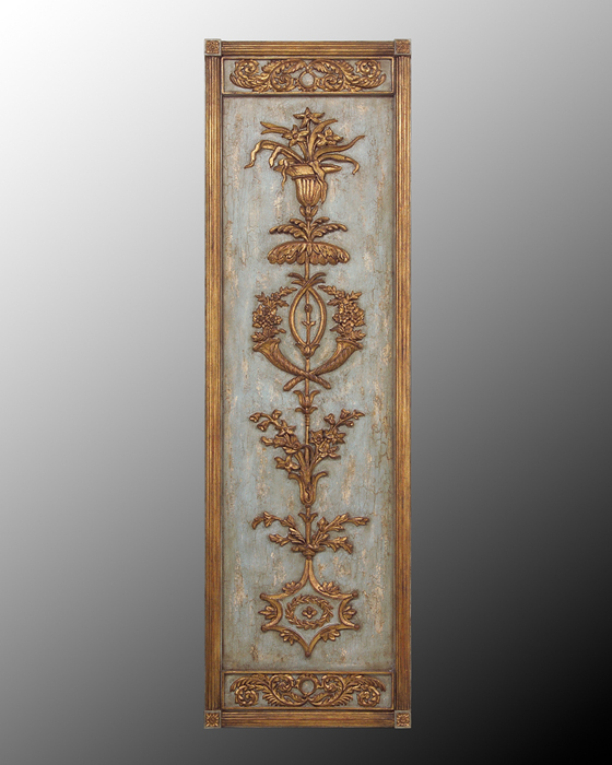 John Richard Hand Carved Wood Panel I