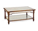 John Richard Riley Wood Mirrored Cocktail Table EUR-03-0252