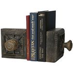 Hand Painted Doorknob Bookends 