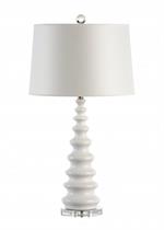 LAMPGLOVES ベージュ　　M size StyleCraft South Cove 33 in. Weathered Cream Table Lamp