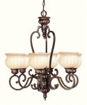 Livex Lighting Renaissance Chandelier Moroccan Gold 8436-50